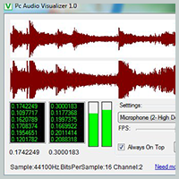 Pc Audio Visualizer -    SoftoMania.net