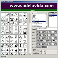 Adelavida Font View 2.0 -    SoftoMania.net