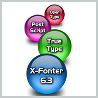 X-Fonter v6.3 -    SoftoMania.net