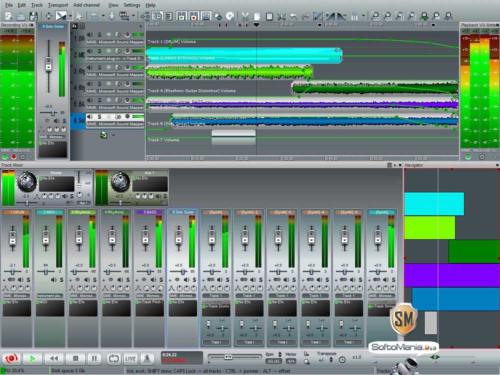 7.1 Audio Mixing Software