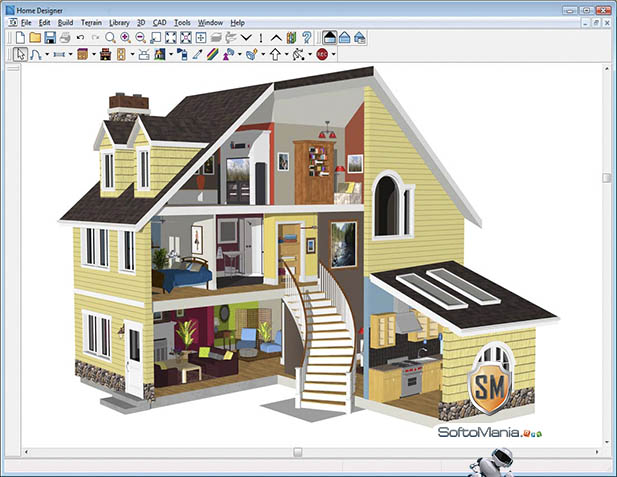 Sweet Home 3D - скачать программу Sweet Home 3D 4.6 бесплатно