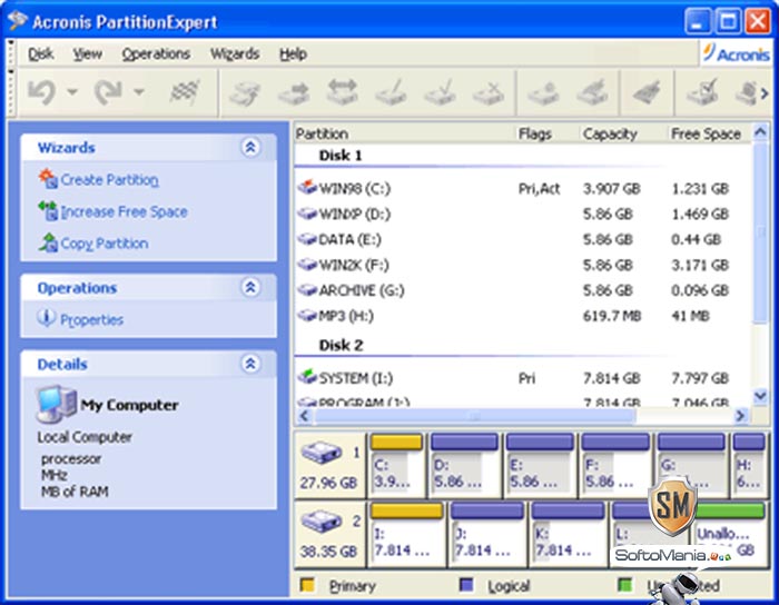 Acronis Partition Expert Windows 7 img-1