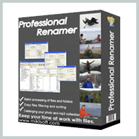 Professional Renamer - бесплатно скачать на SoftoMania.net
