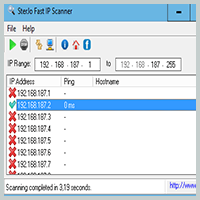 SterJo Fast IP Scanner - бесплатно скачать на SoftoMania.net