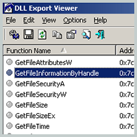 DLL Export Viewer - бесплатно скачать на SoftoMania.net
