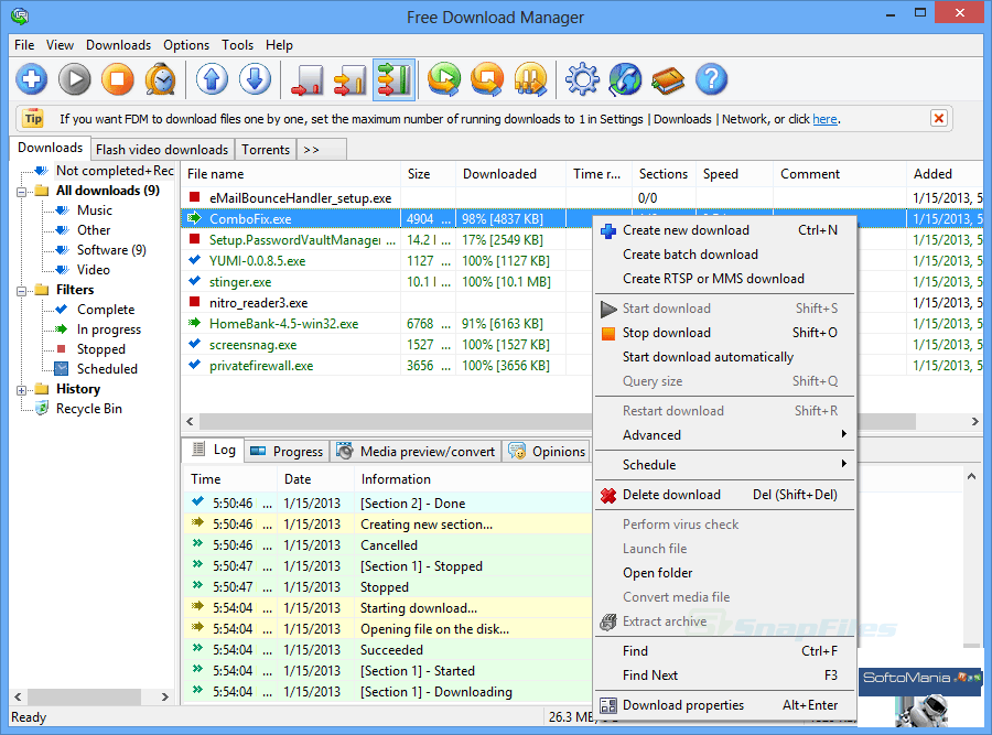 free download manager скачать программу