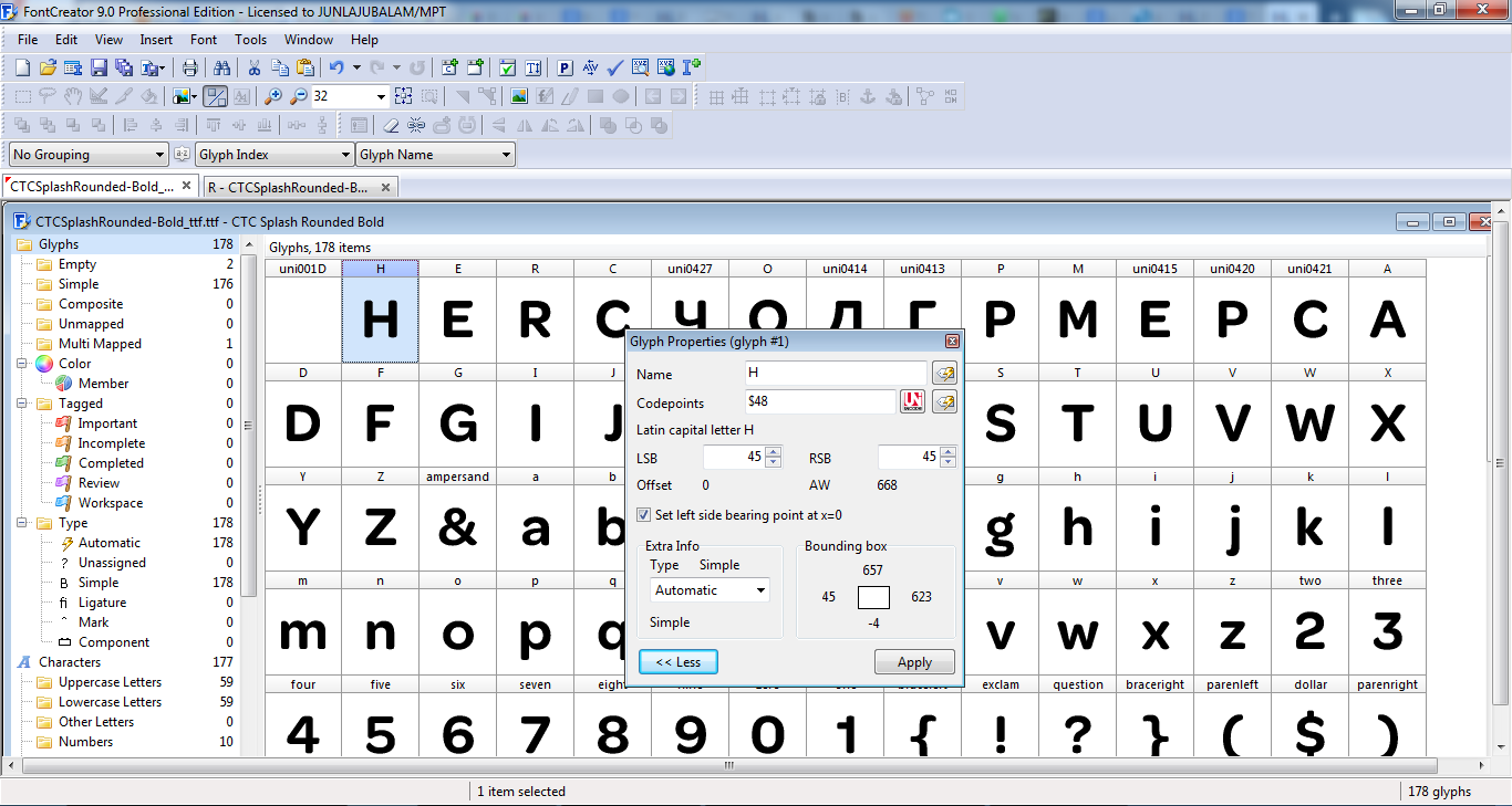 download the last version for ios FontCreator Professional 15.0.0.2945